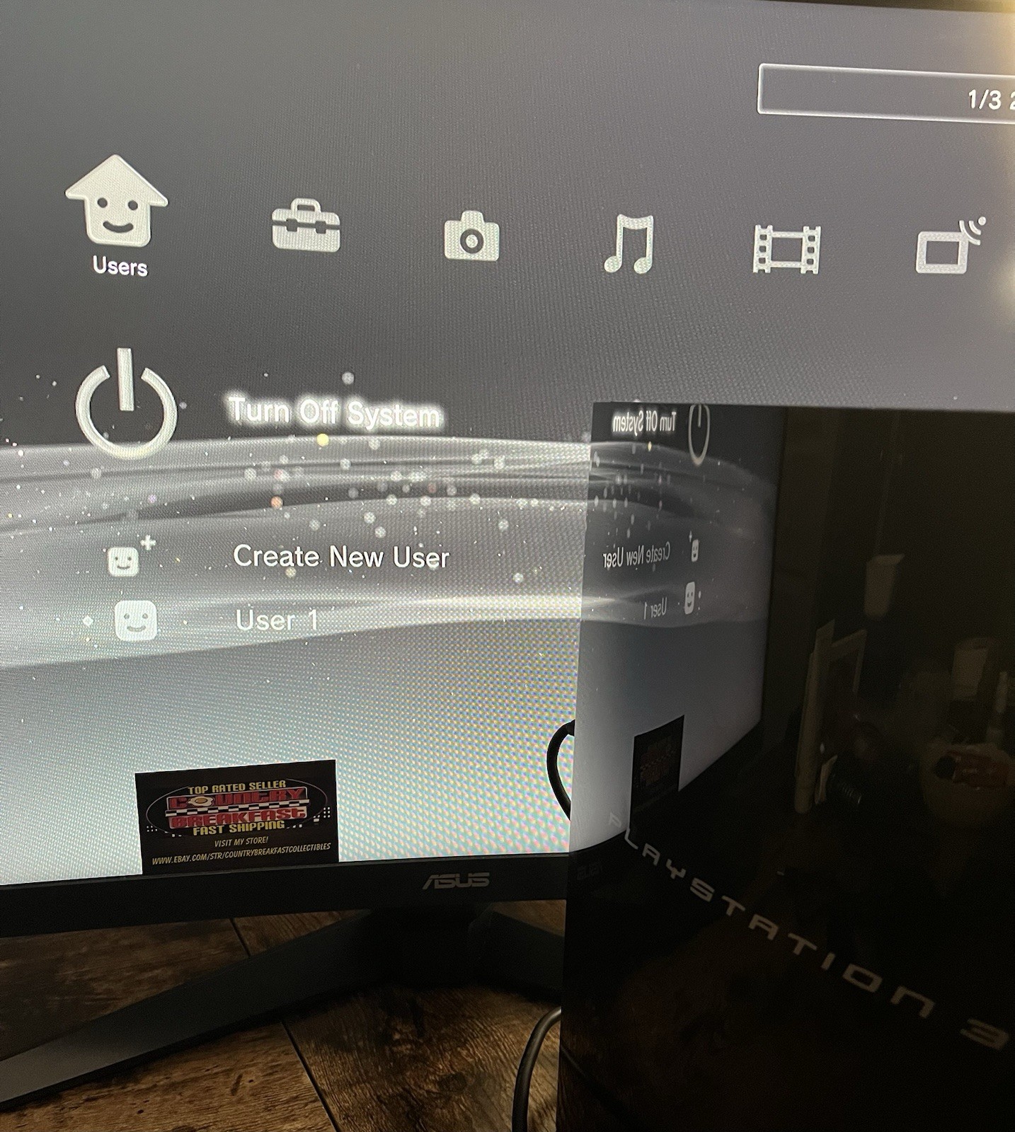 Sony Playstation 3 PS3 CECHK01 80GB Fat Console w/ Controller HDMI Tested Nice!