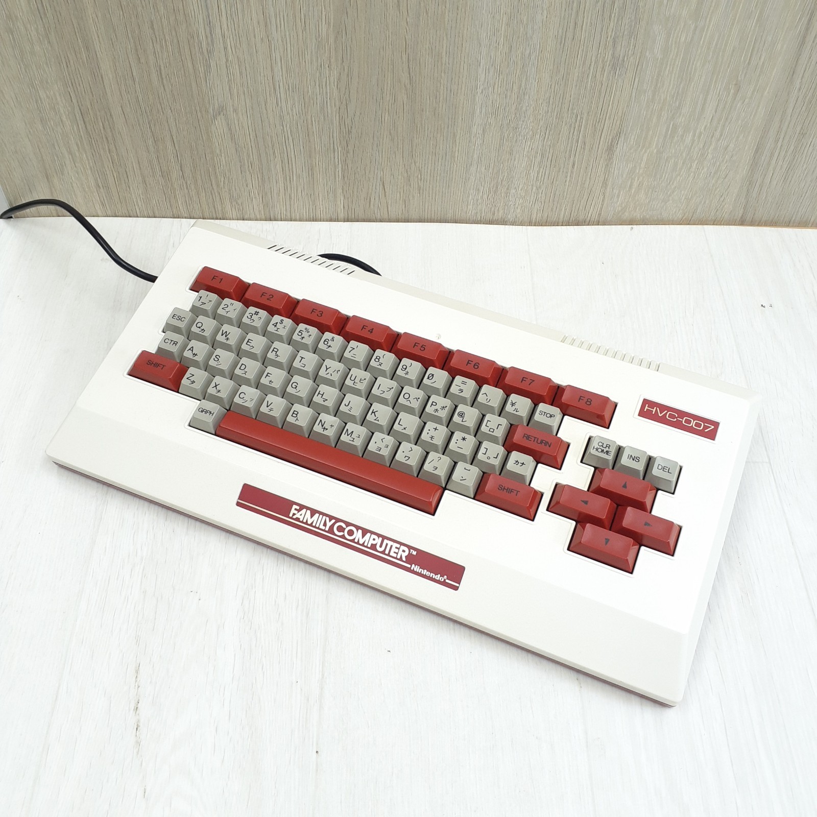 Nintendo Famicom Console with Family Basic Keyboard & 10 Games HVC-001 HVC-007