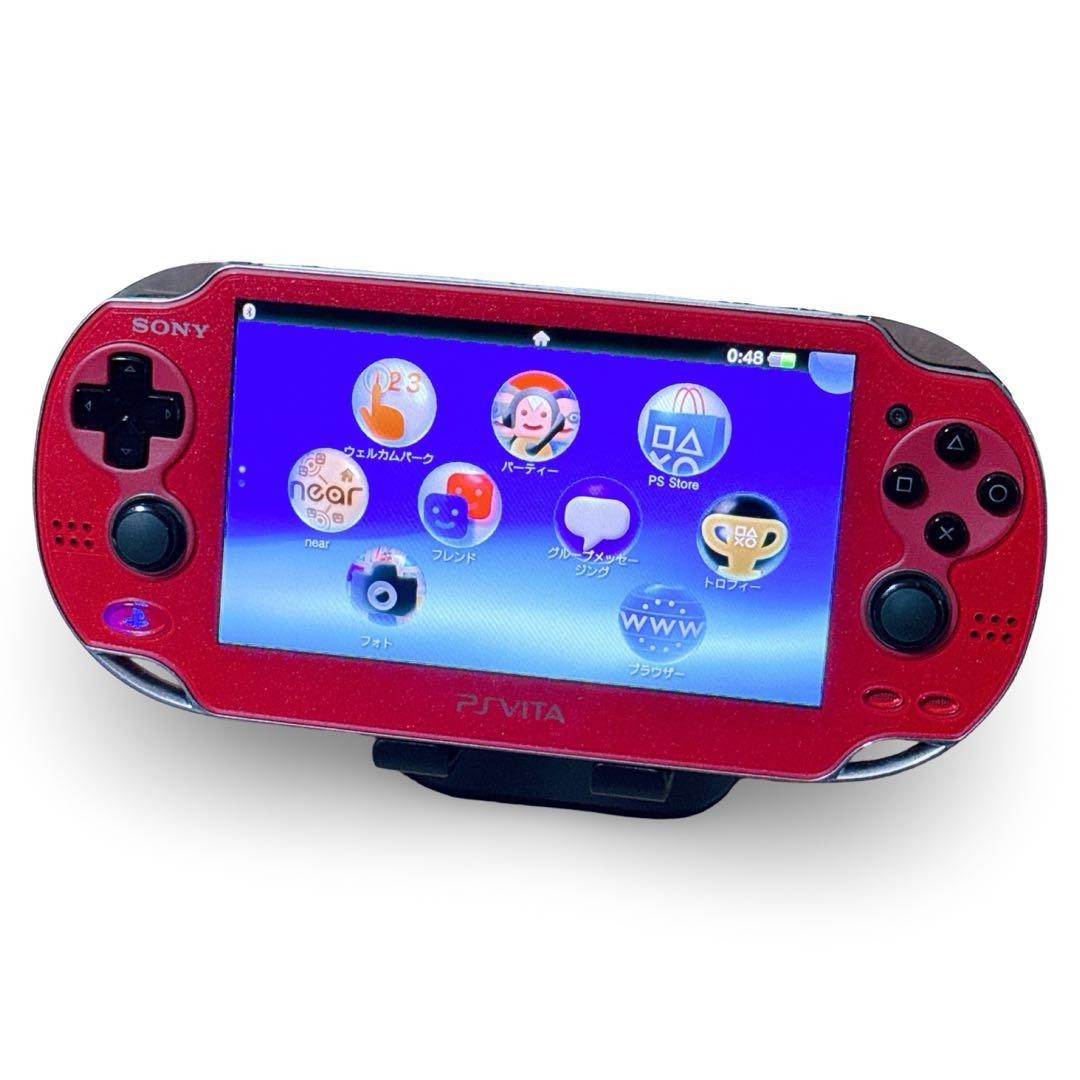 PlayStation Vita PCH 1000ZA03 Cosmic Red