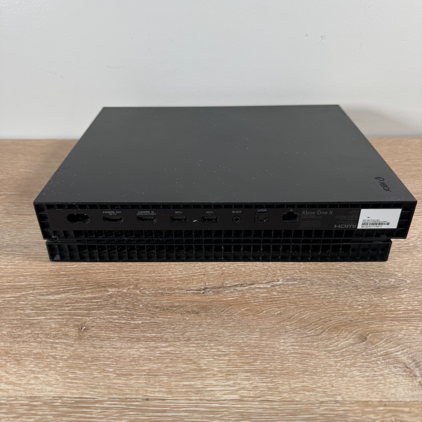 Microsoft Xbox One X (1787) Console Bundle Game + Cables + Controller- Tested!