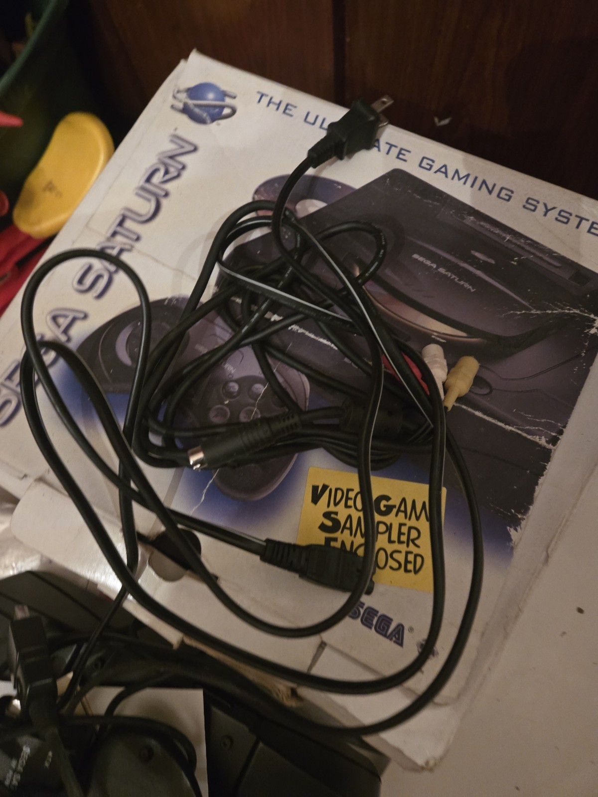 Sega Saturn USA Console CIB Complete W/ Original Box & Paperwork