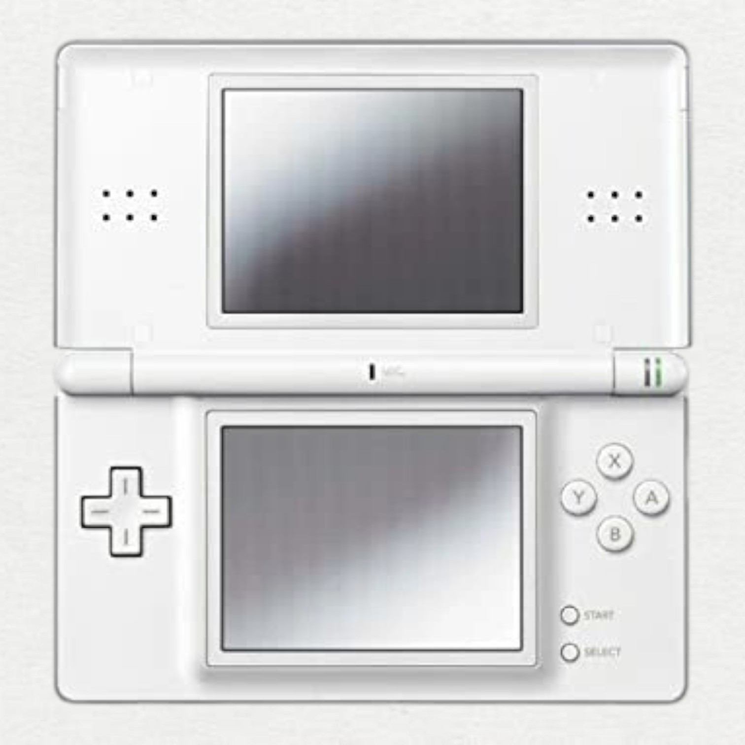 Nintendo DS Lite Handheld System Headphone Jack Wi-Fi Capability Crystal White