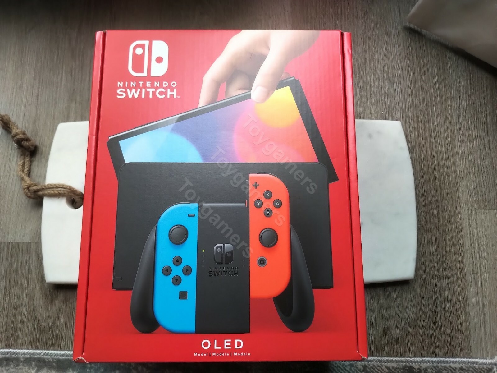 Brand New Nintendo Switch Oled – Neon Red Blue Joy-Con – In hand – Fast Shipping