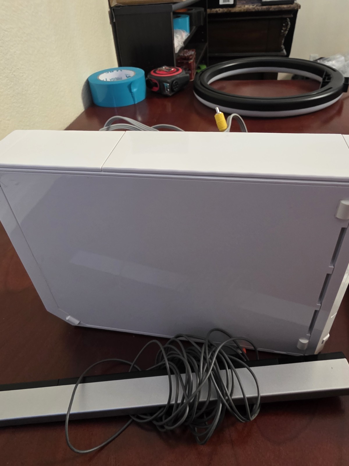 Nintendo Wii RVL-001(USA) White Console Bundle, TESTED WORKING