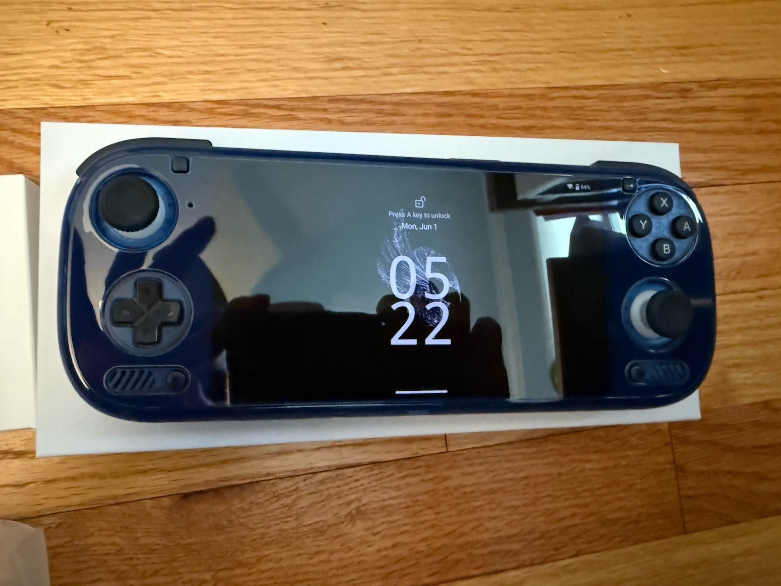 AYN Odin 3 Max Clear Blue Handheld Gaming Console + Official Accessories
