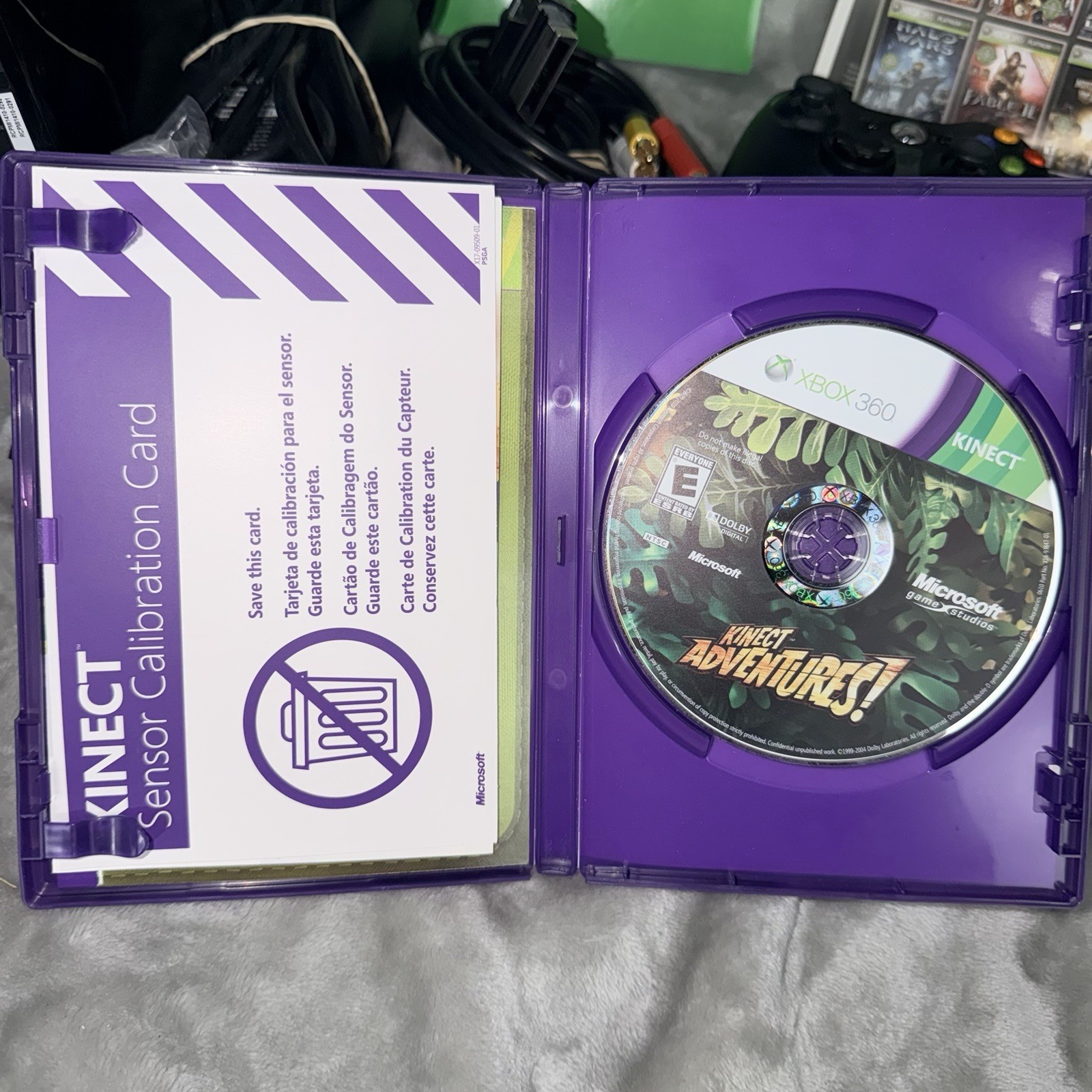 Vintage XBOX 360 Kinect Bundle Console Game 2000s Retro