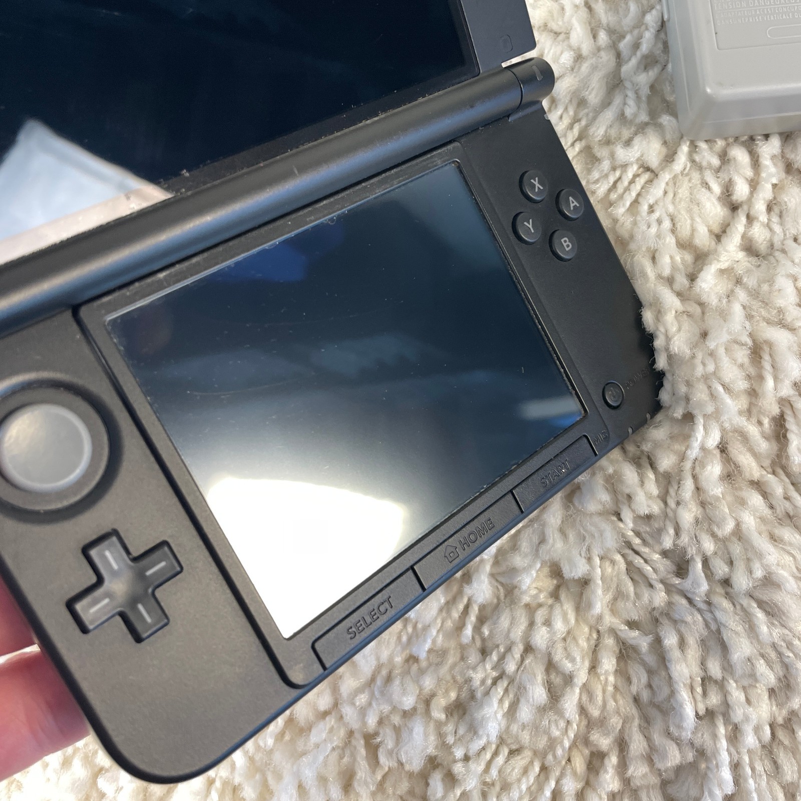 Nintendo 3DS XL Blue Black Handheld Console System SPR-001 Tested
