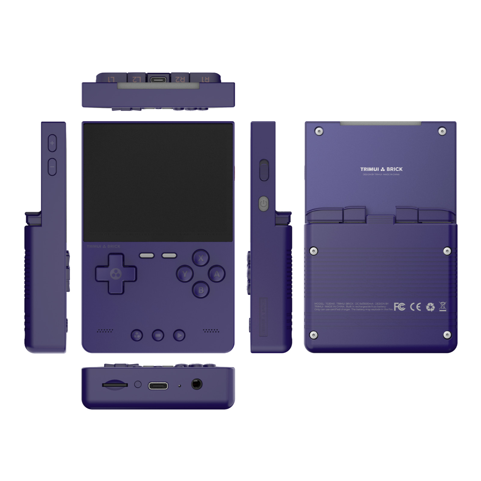 TRIMUI BRICK Retro Handheld Game Console, 3.2″ IPS 1024×768 Screen