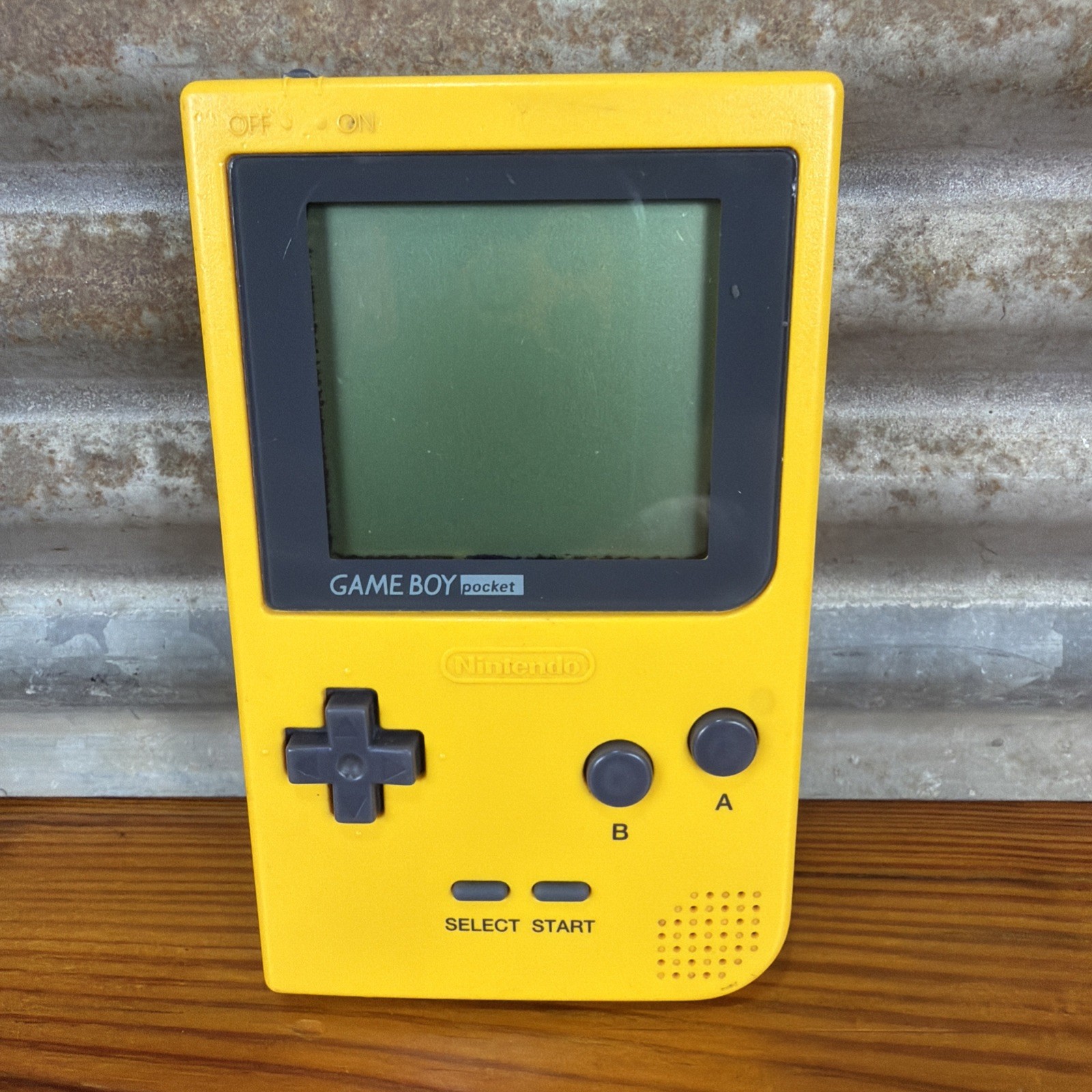 Nintendo Game Boy Pocket Yellow Model MGB-001 Non-Working Parts Only