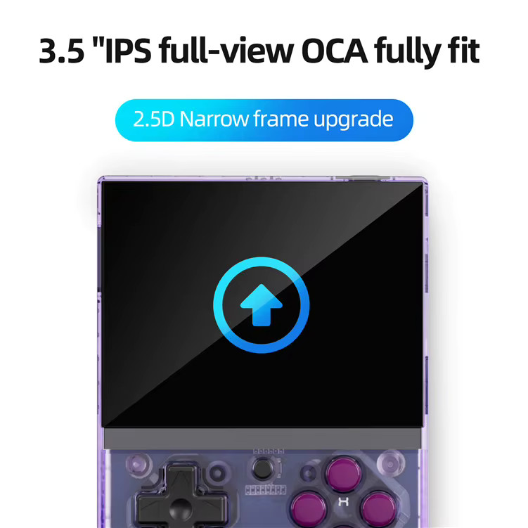 MIYOO Mini+ PLUS V3 3.5» Inch Retro Handheld Game Console Open Source Mini Plus
