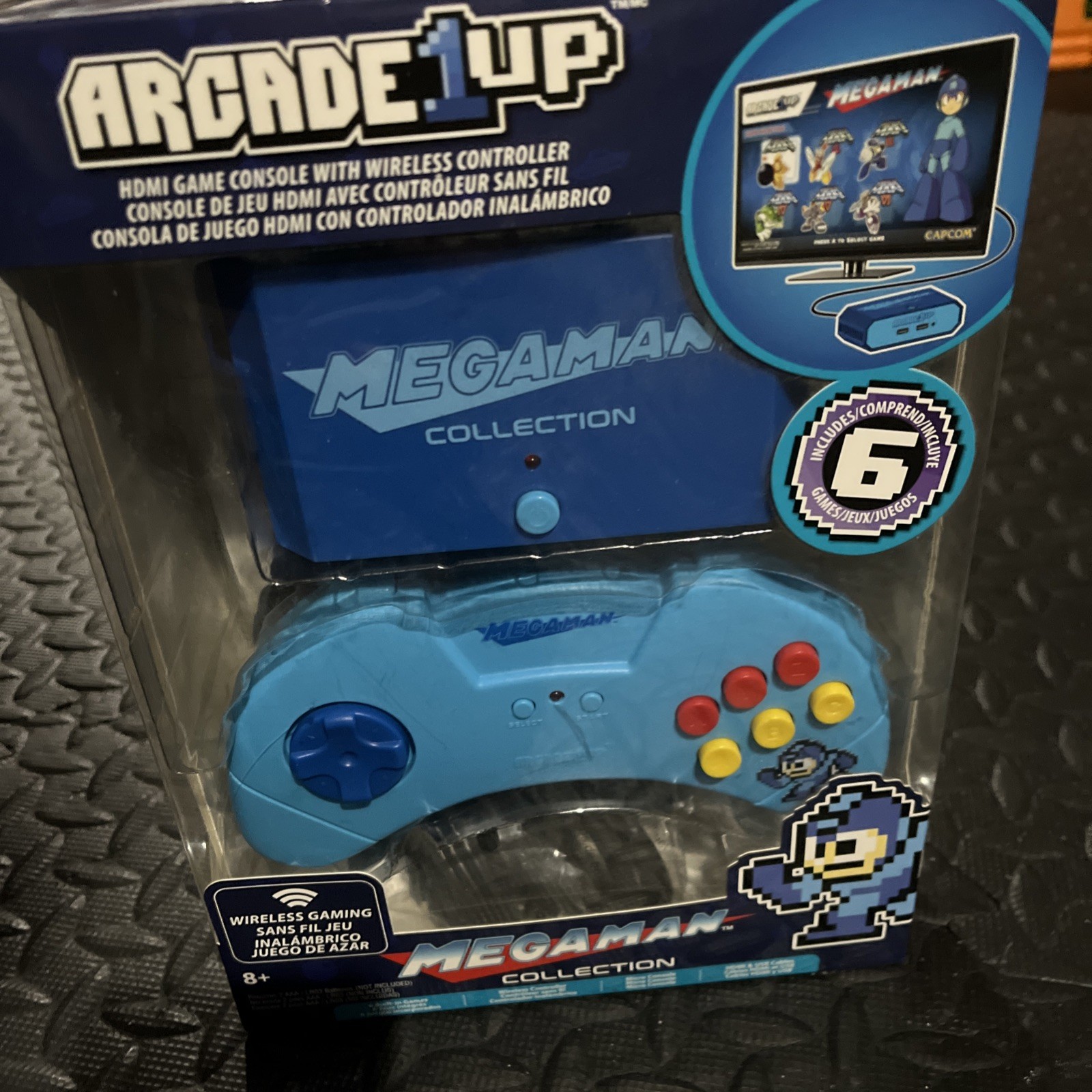 Arcade1Up Mega Man Collection HDMI Console Wireless Controller NEW Sealed