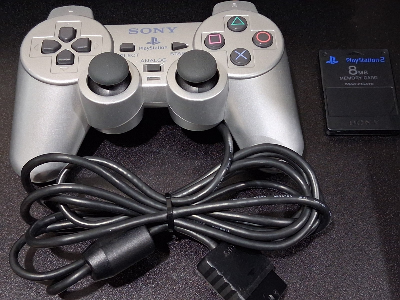 PS2 Model SCPH50001 HDMI PlayStation 2 Network Controller 6 Game Lot FAT Bundle