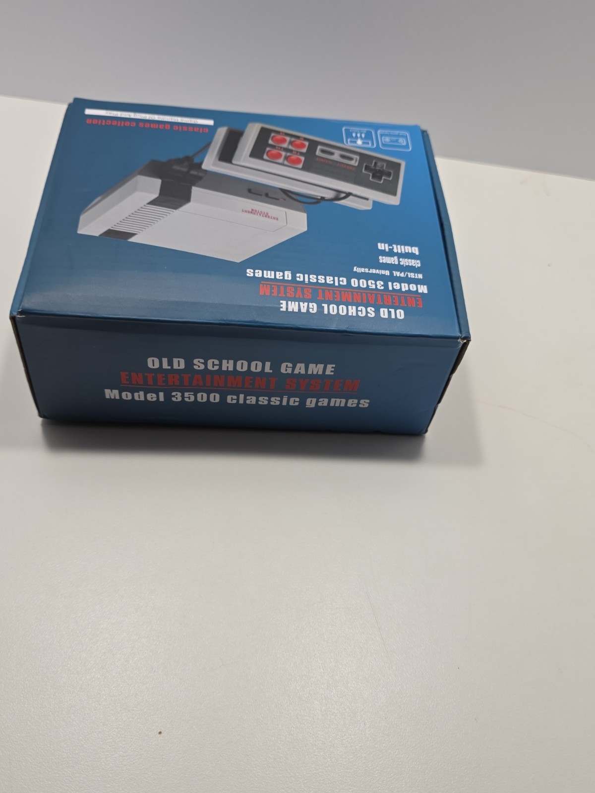 Old School Game Model 3500 Nintendo NES Home Console w/ Built-In Games AV-Out