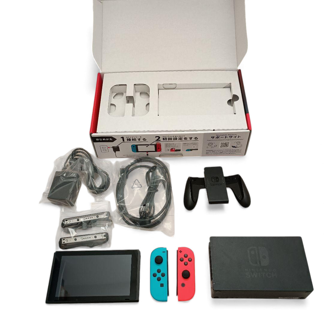 Nintendo Switch HAC-001(-01) Console Joy-Con Dock Charger HDMI [Aug 2019 Model]