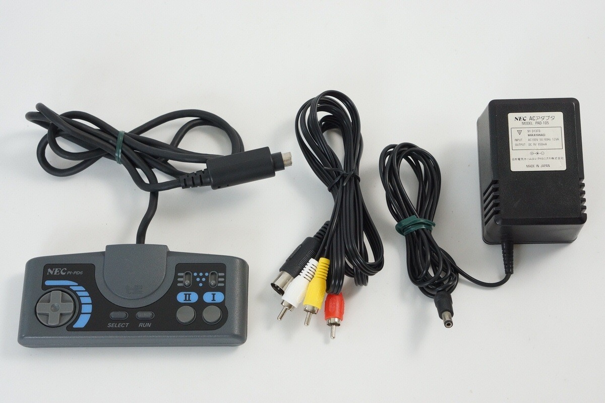PC-Engine CORE GRAFX Console Boxed PI-TG3 Tested System JAPAN Game 9Z696236A