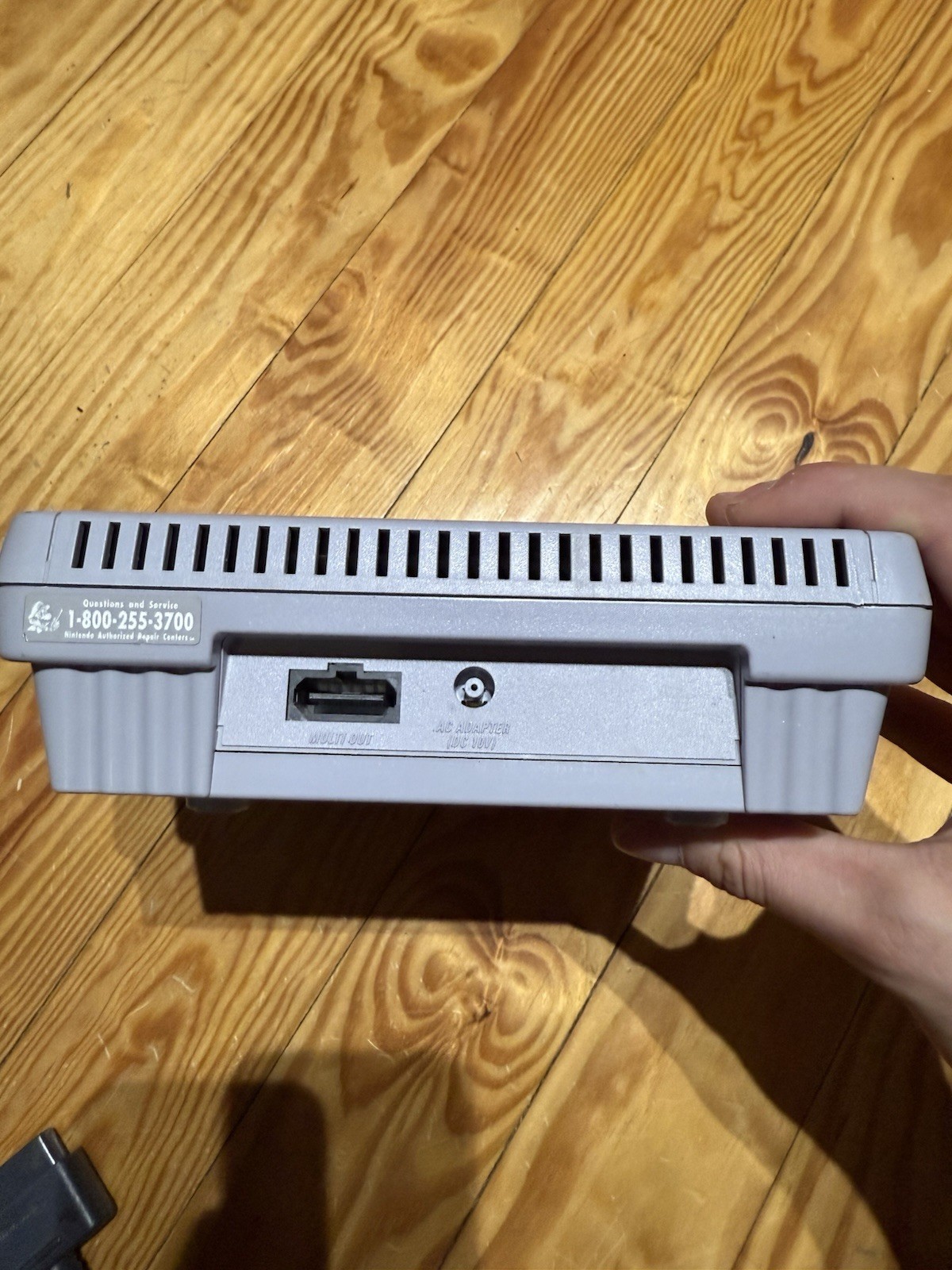 Super Nintendo Jr SNES Mini Console SNS-101 OEM-Console Only-Tested Works