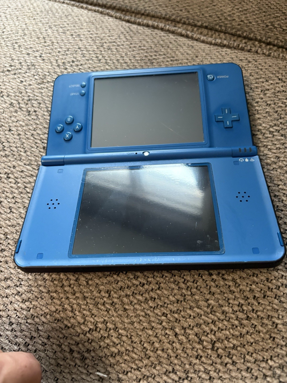 Nintendo DSi XL Handheld Game Console UTL-001 Midnight Blue