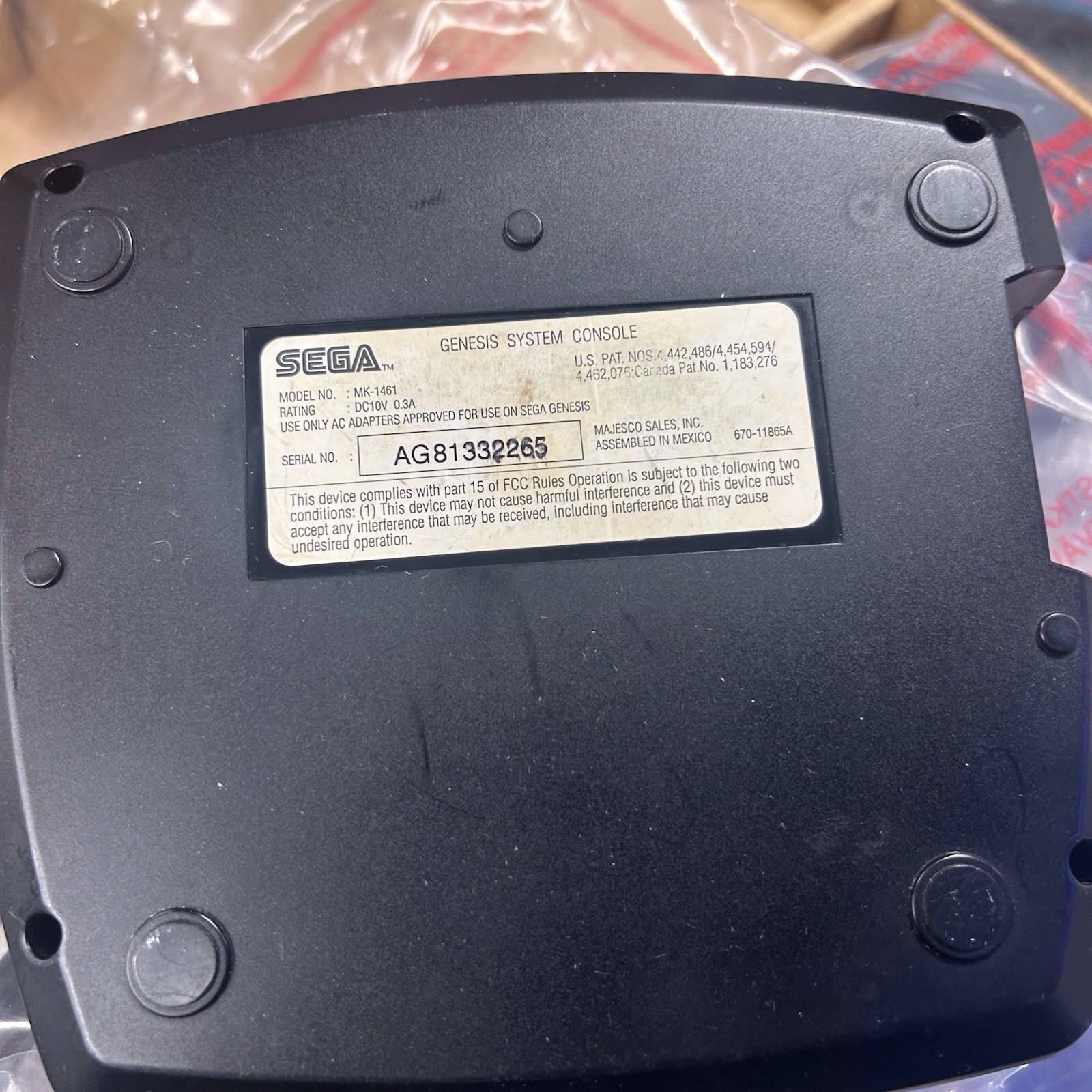 SEGA GENESIS MODEL 3 CONSOLE Open Box Never Played!