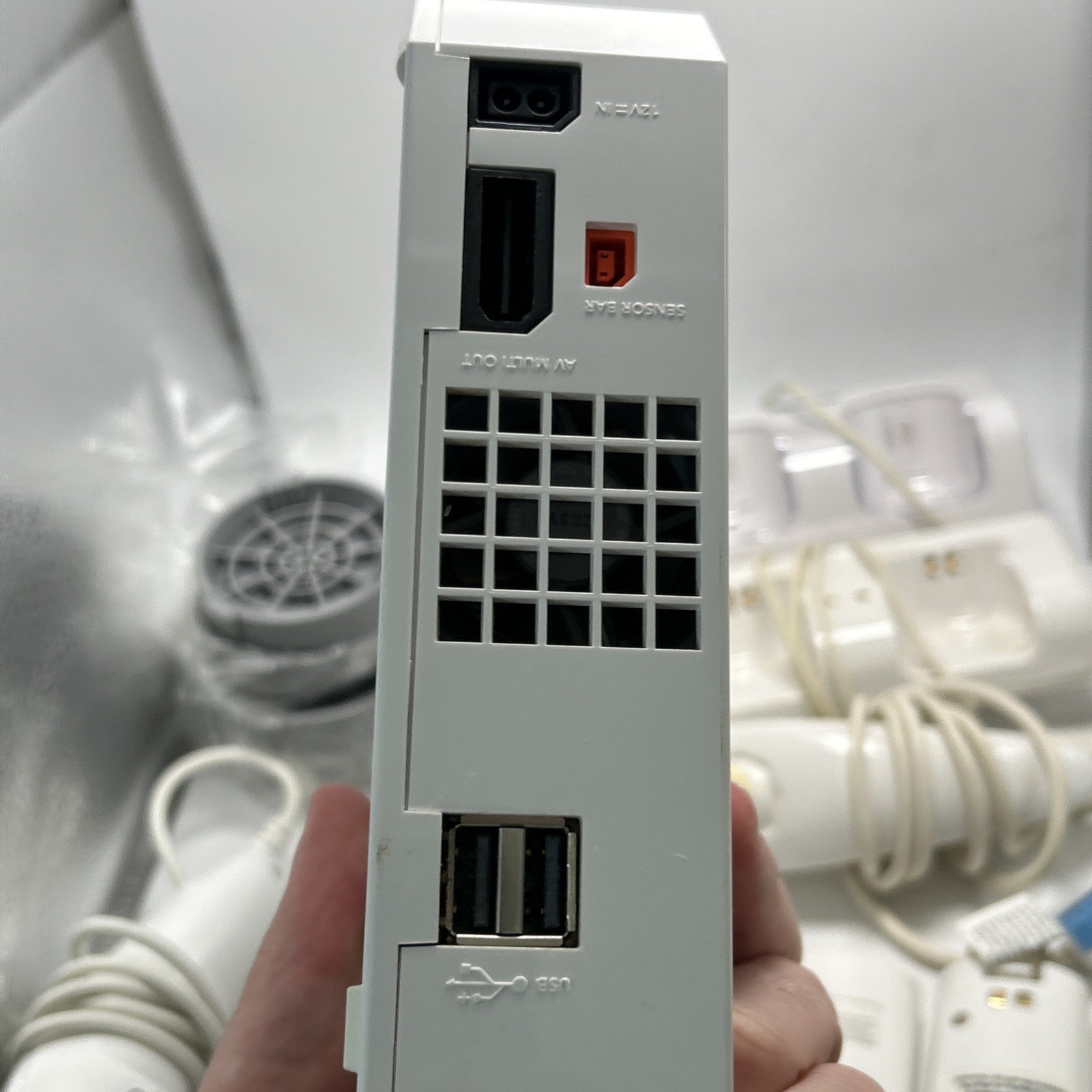 Nintendo Wii Console with Controllers Chargers And Battery Packs