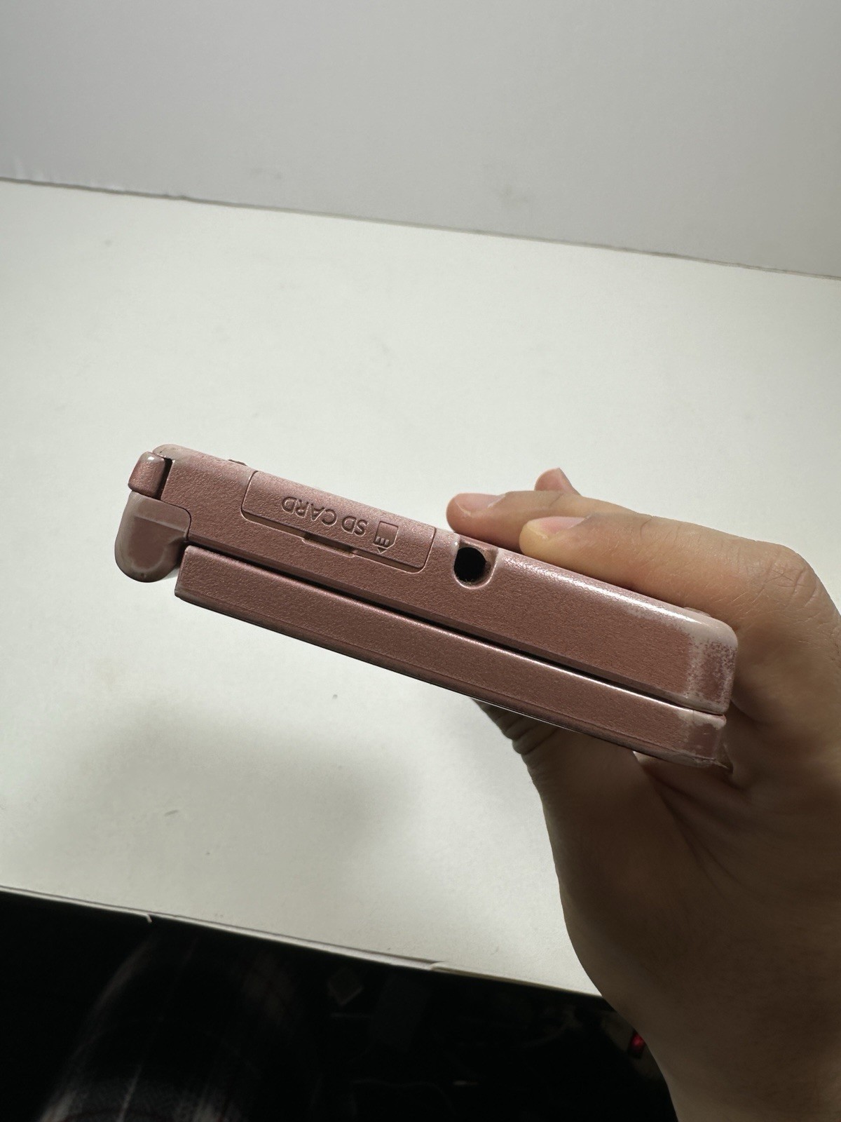 Used Metallic Rose Nintendo DSi XL Handheld System Tested No Stylus READ!