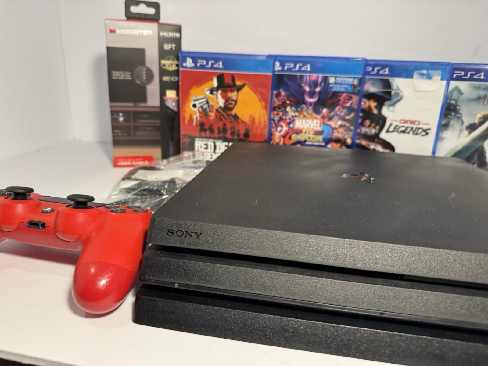 Sony PlayStation 4 Pro 1TB Console – BUNDLE PS4 PRO + FRESH THERMAL PASTE