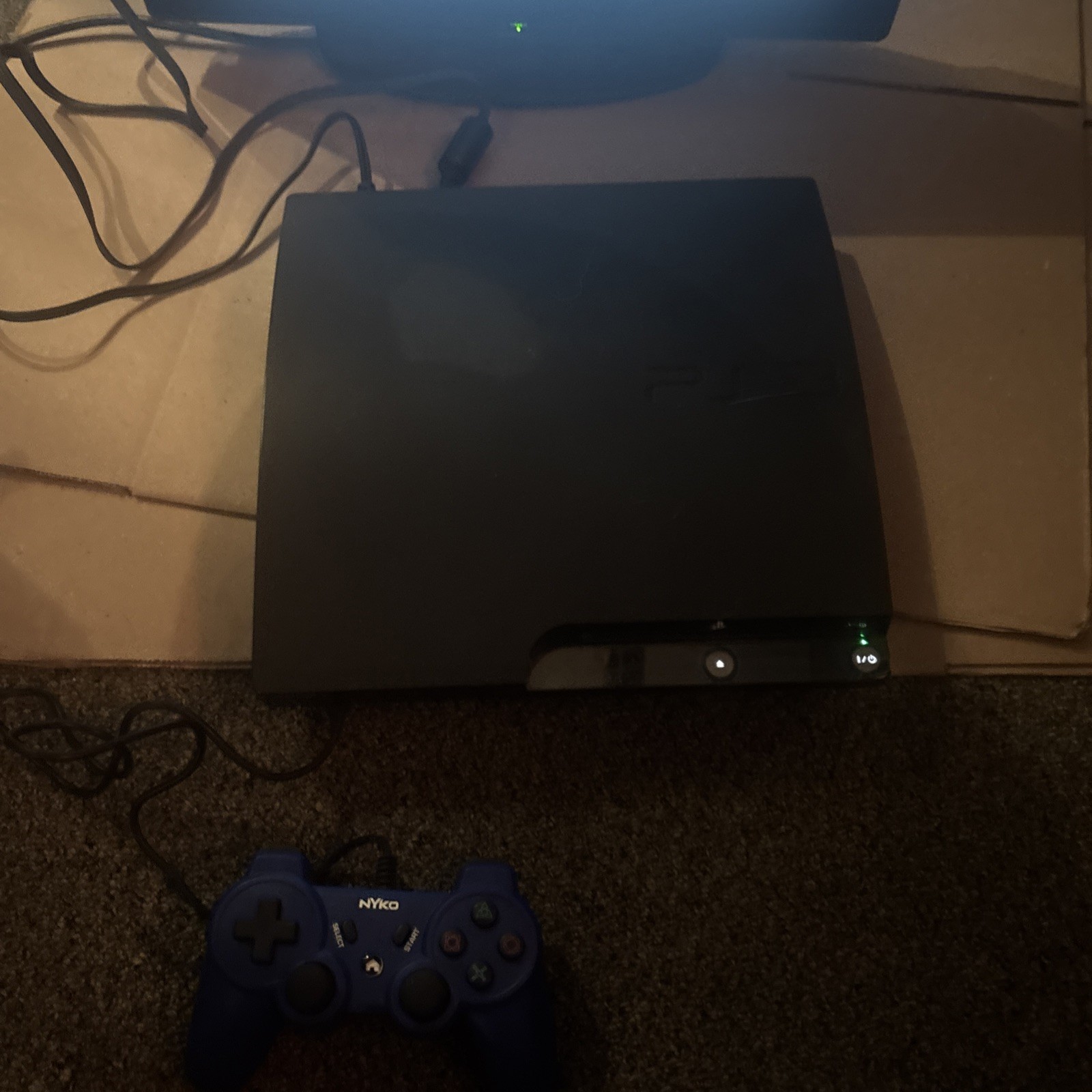 Sony PlayStation 3 Slim Launch Edition 320GB Console – Charcoal Black…
