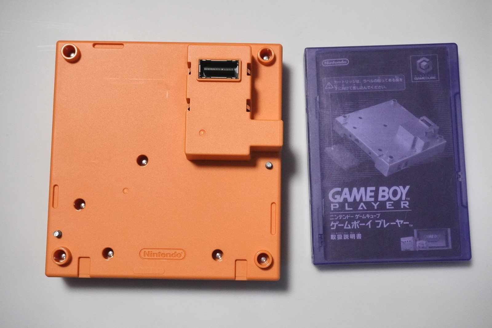 Nintendo GameCube console orange Game Boy Player & Player Disc boxed US seller