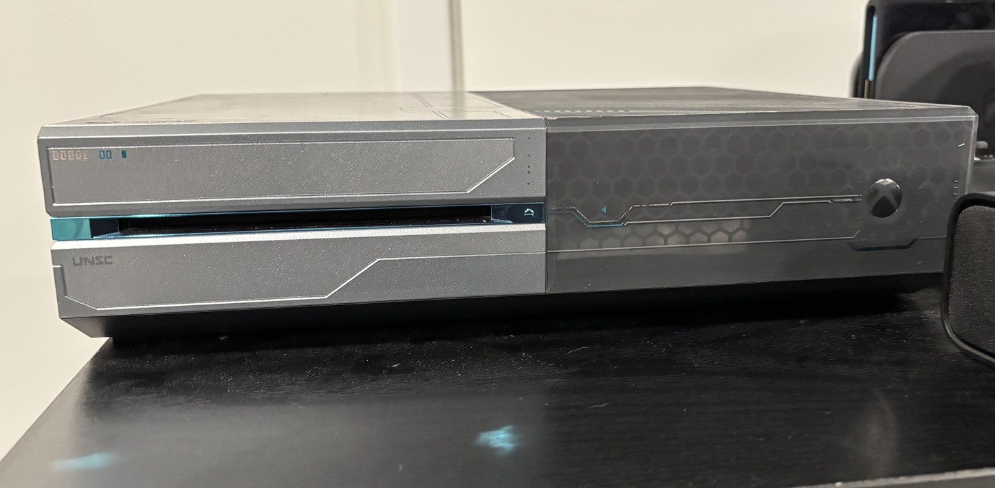 Xbox One Halo 5 Guardians Limited Edition Console READ Disc Drive Issue Tested