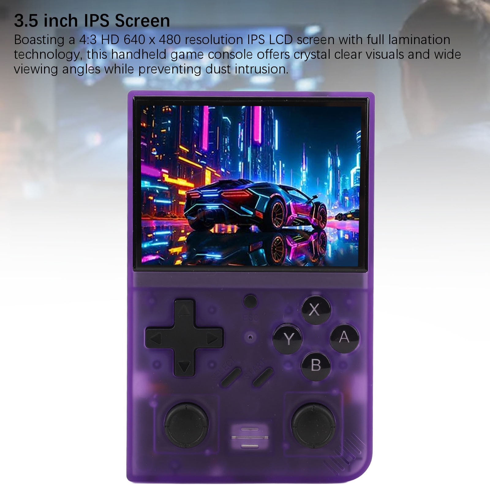 Handheld Game Console 3.5in IPS LCD Display 4 Core 1.5 GHZ Pocket Gaming Co KYWF