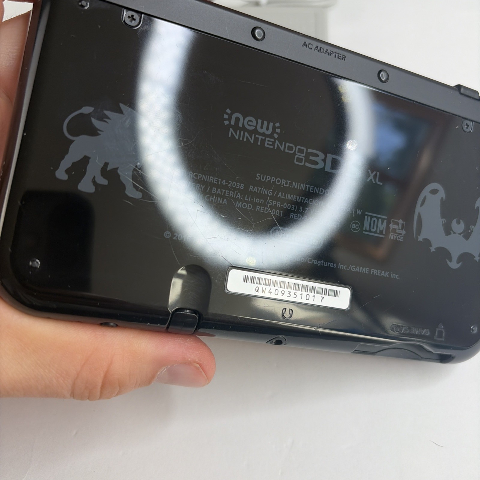 New Nintendo 3DS XL Console Pokemon Solgaleo Lunala Edition US Model OEM