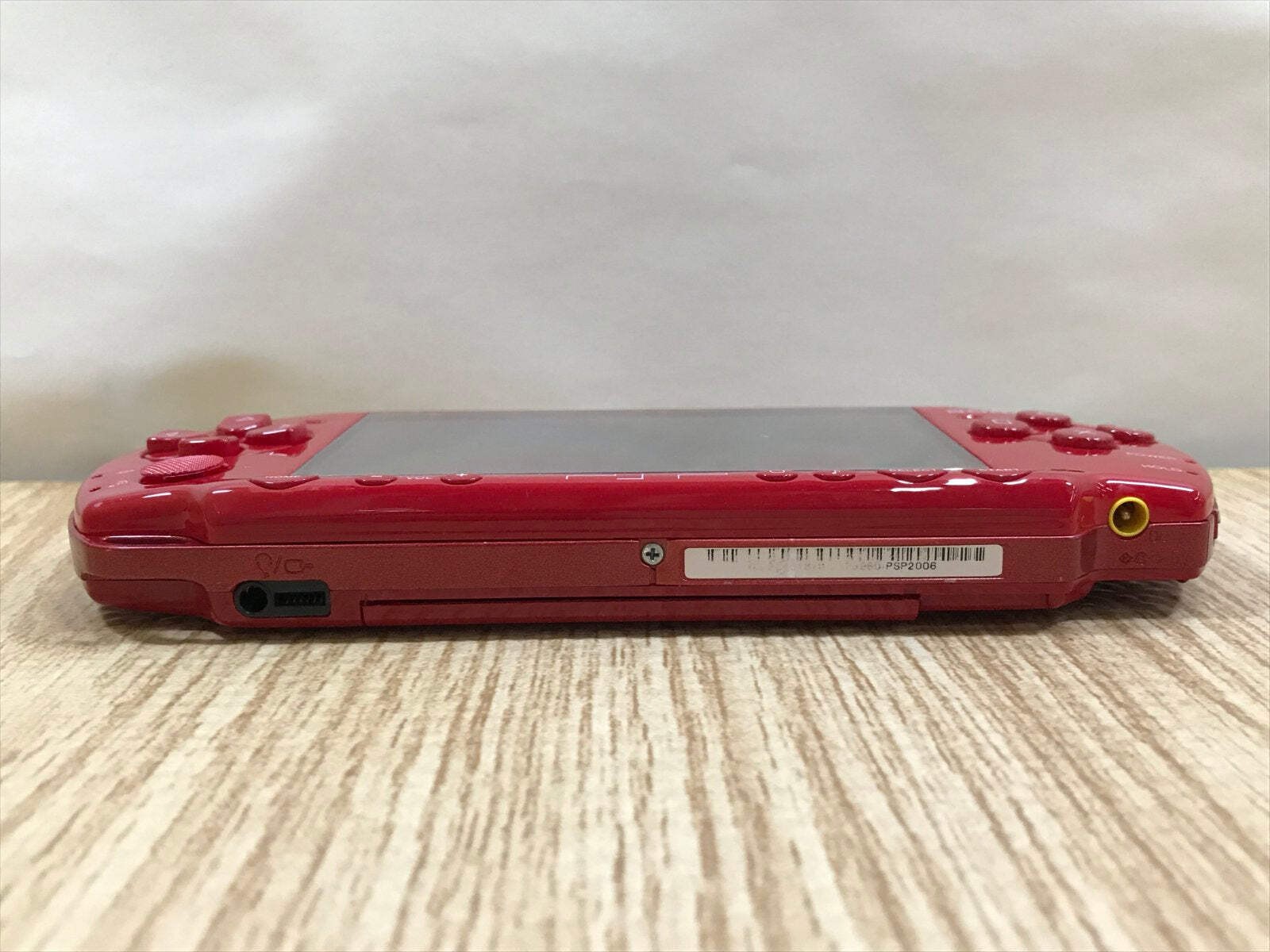 PSP-2000 DEEP RED Console Japan – With Defects GE1632