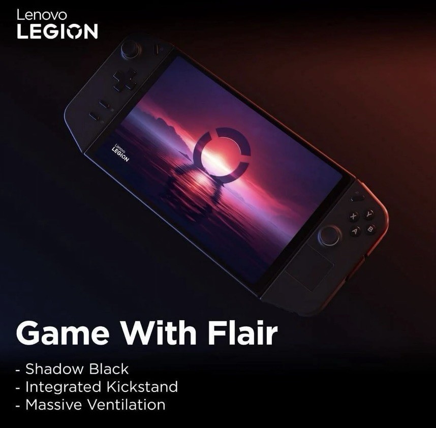 Lenovo Legion Go 512GB Handheld PC 8.8in 1600p Touchscreen Detachable
