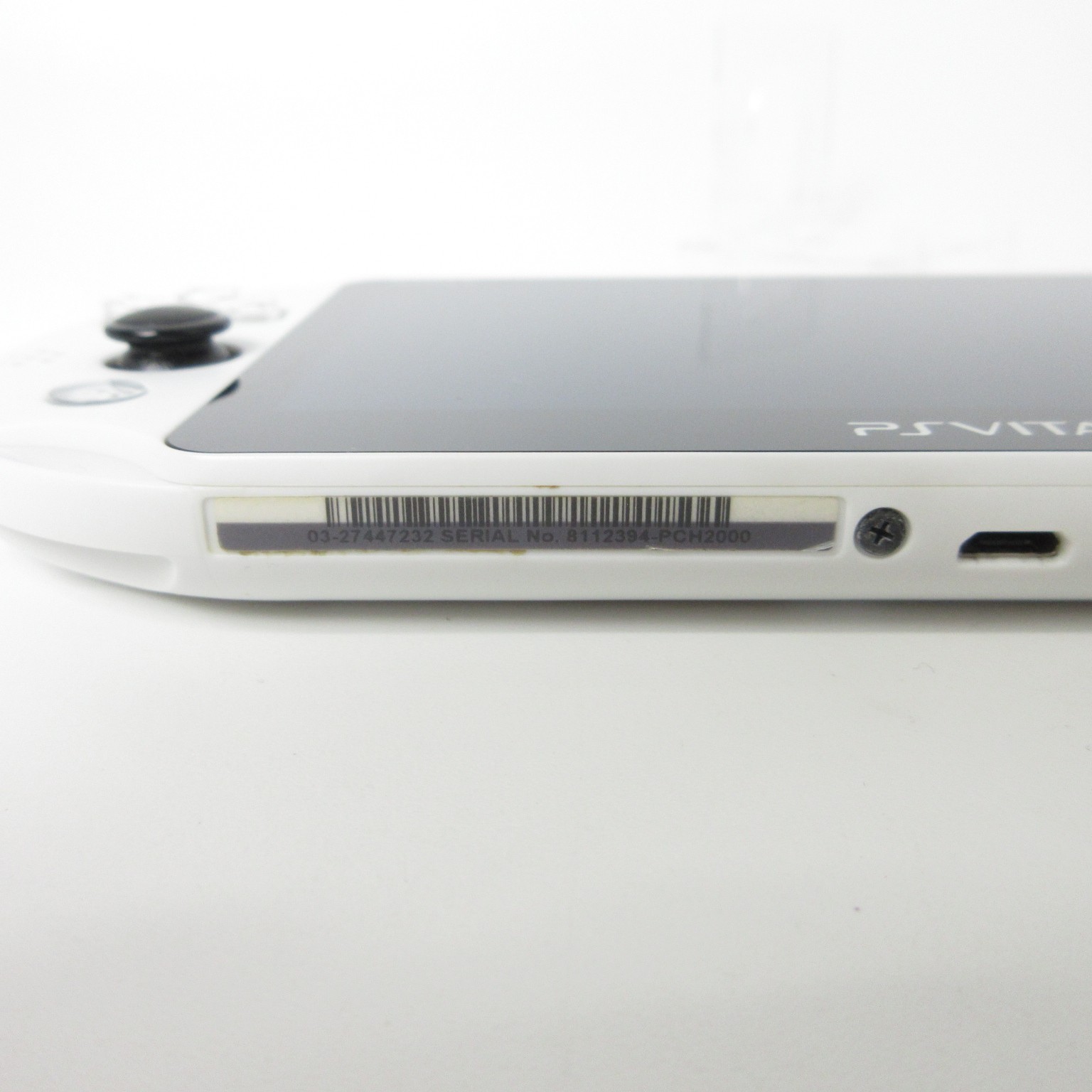 【Near Mint】Sony PS Vita PCH-2000 Glacier White Wi-Fi Model Console only #NET0418