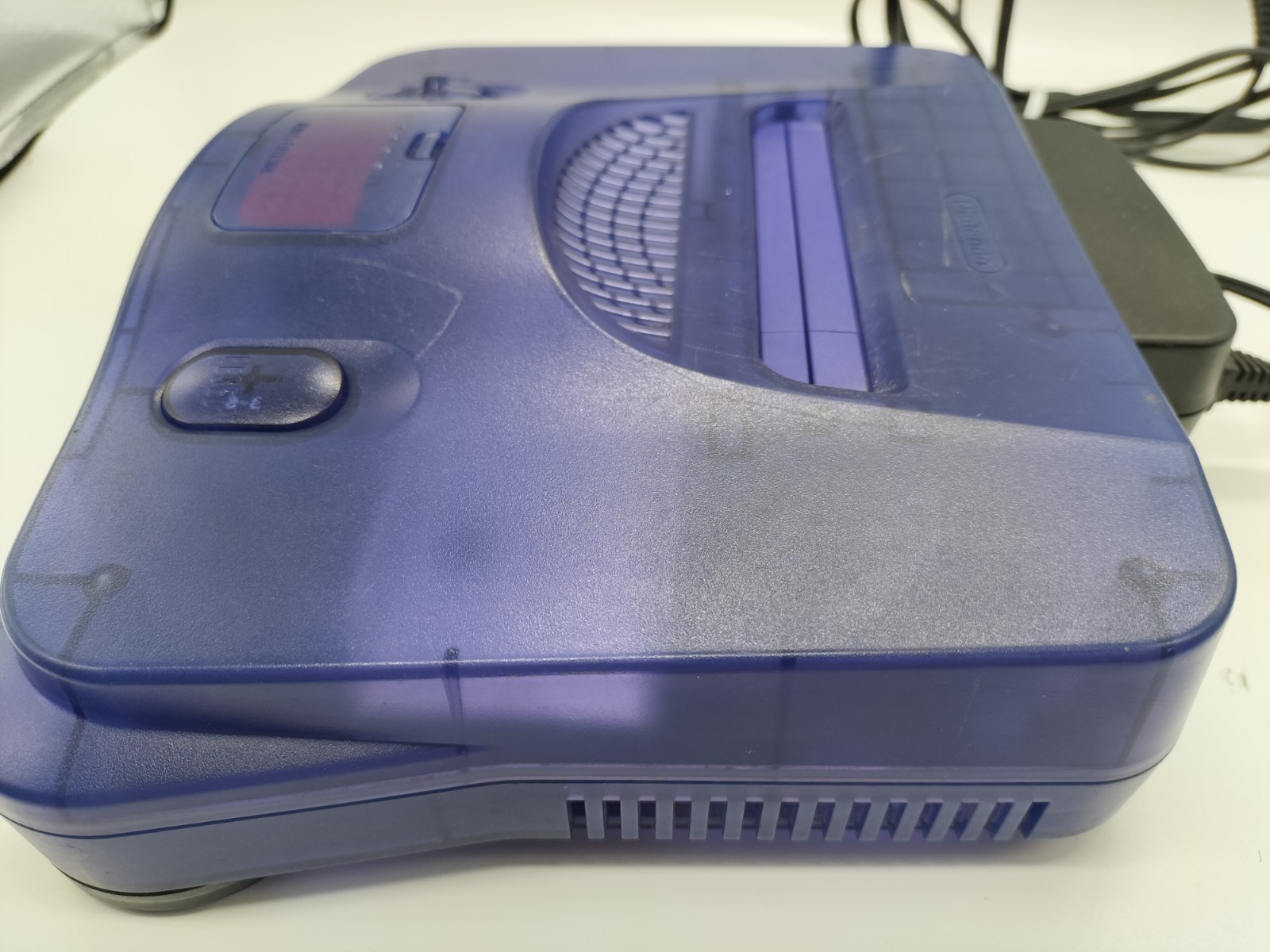 Nintendo 64 N64 Midnight Blue Console W/Expansion Pack & Controller NTSC-U/C