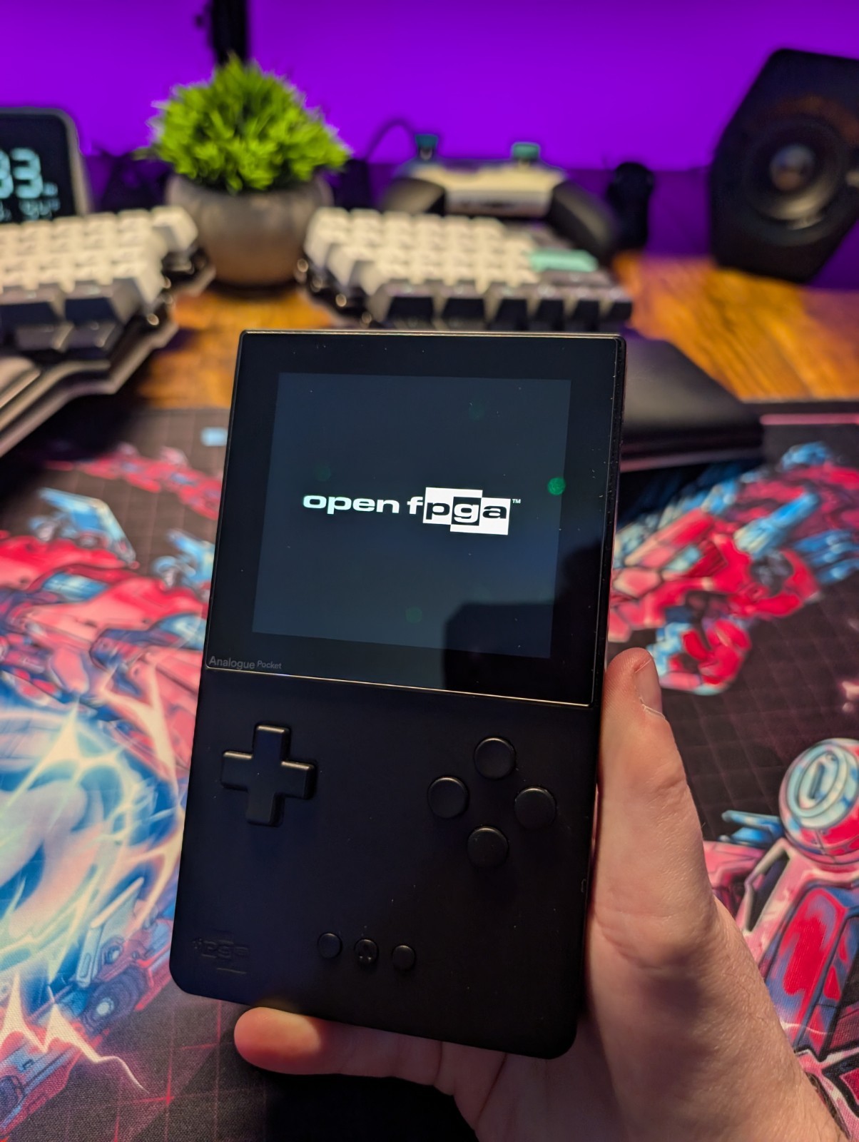 Analogue Pocket Handheld System – Black