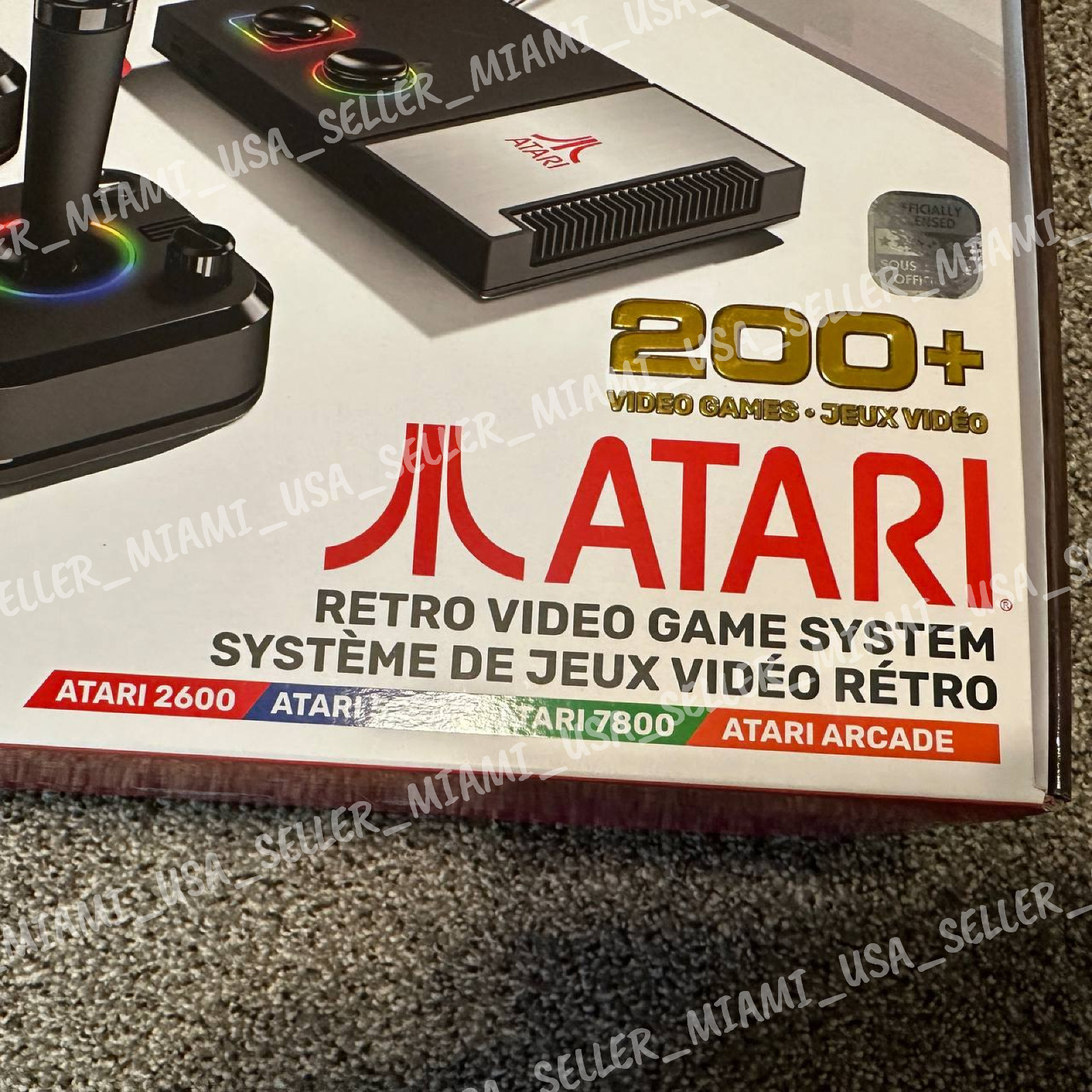 My Arcade Atari GameStation Pro Plug N Play Video Game Console 200+ Games – New