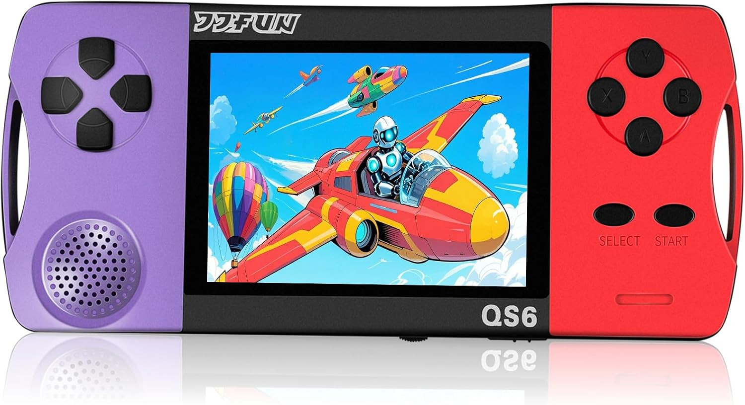 Handheld Game Console for Kids 3.5″ IPS Large Screen Rechargeable,Preloaded 216