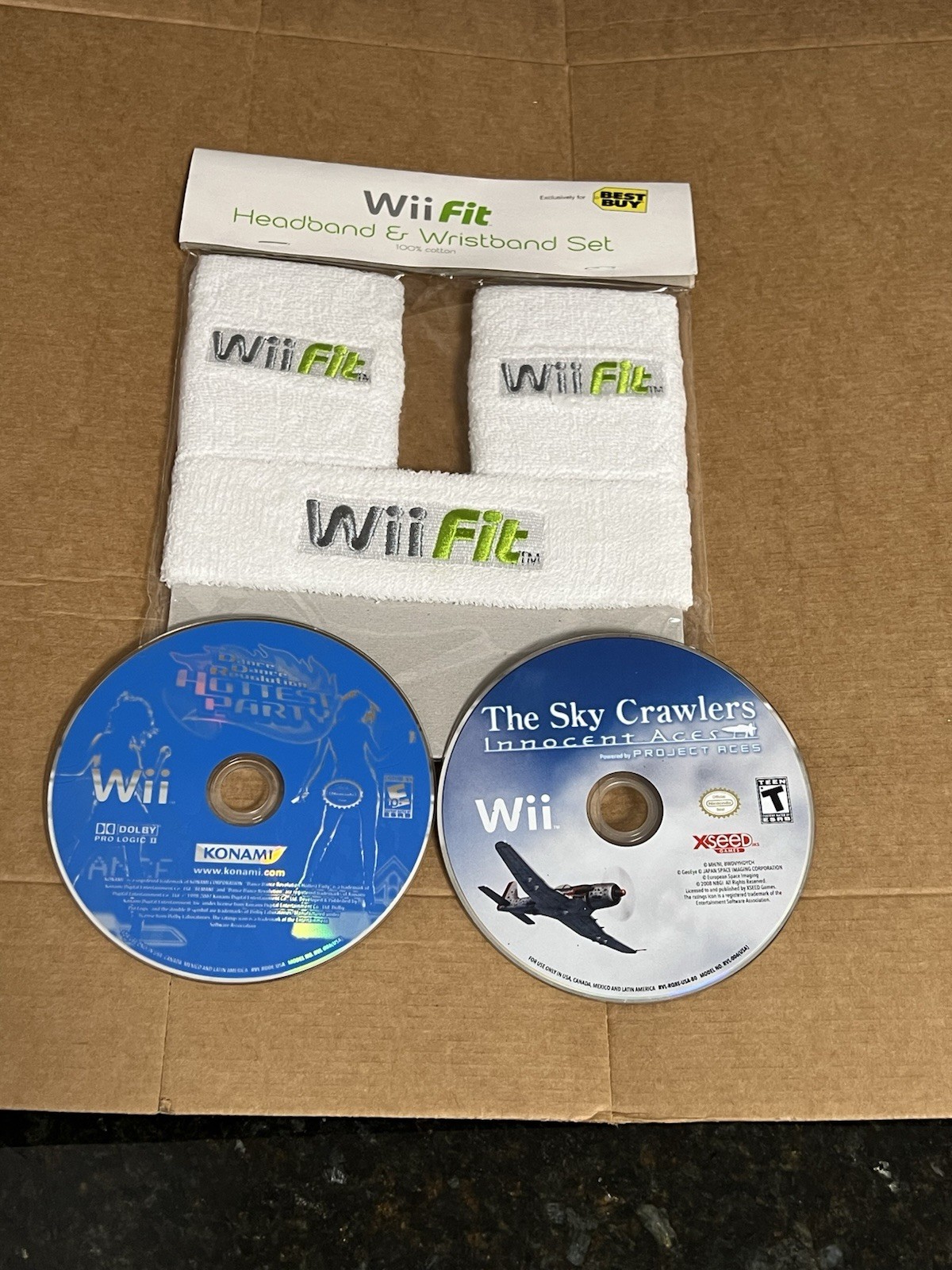 Nintendo Wii RVL-101 512MB Black W/OEM Wii Motion Plus Controller & Cords Tested