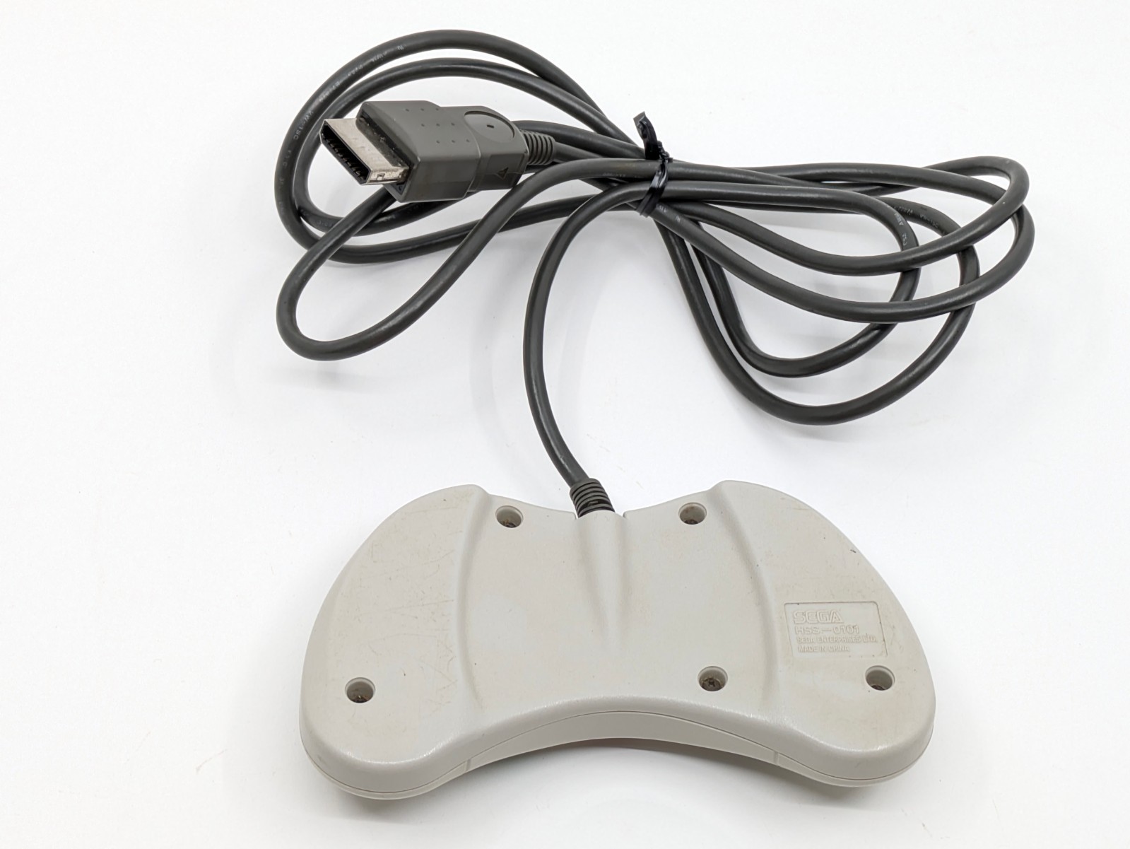 Sega Saturn White HST-3220 NTSC-J Tested w Controller + Touge King the Spirits 2