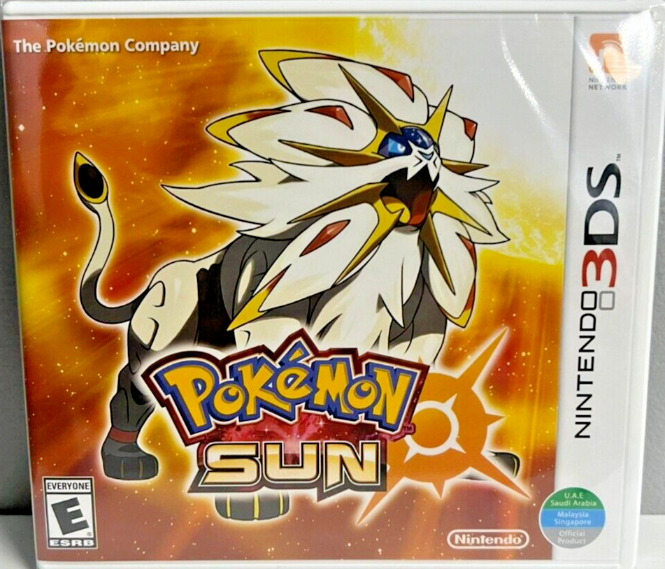 Pokémon Sun Nintendo 3DS New Sealed Official (Multiplayer, 2016)