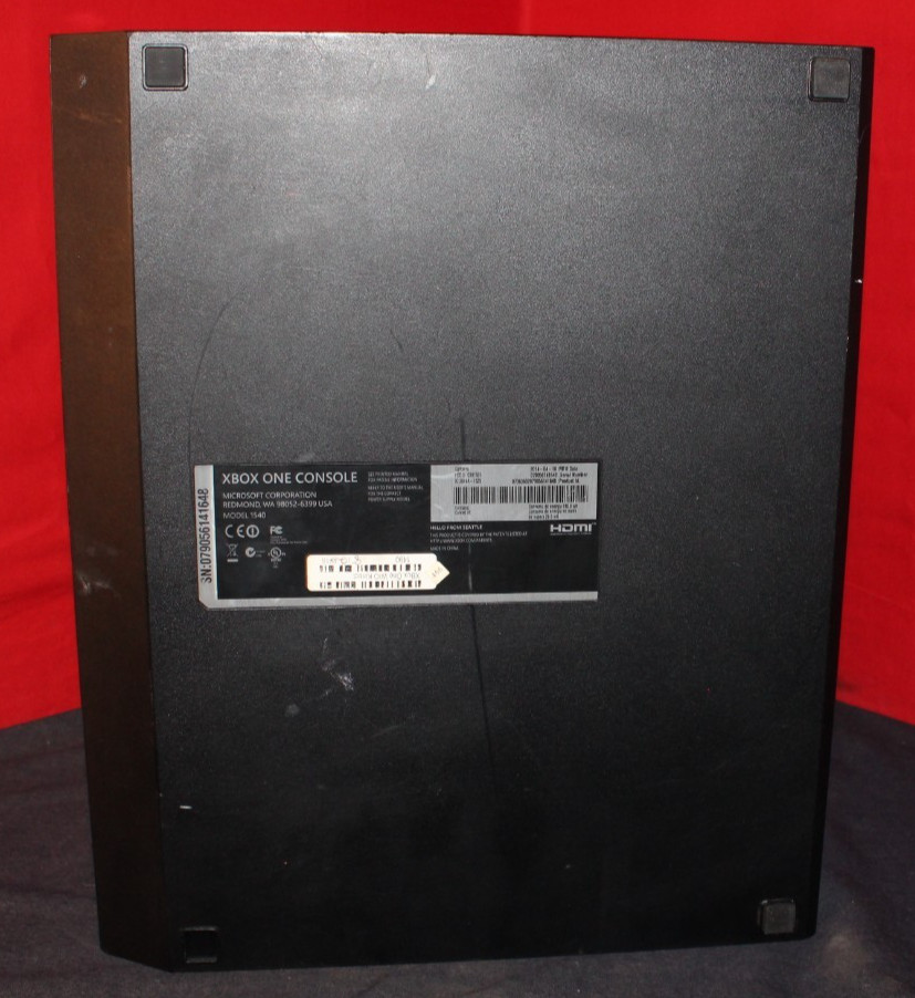 Microsoft Xbox One 500GB 1540 Black Console Only AO4075678