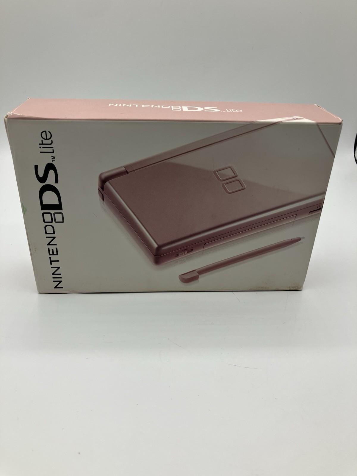 Nintendo DS Lite Metallic Rose w/ Box – FOR PARTS