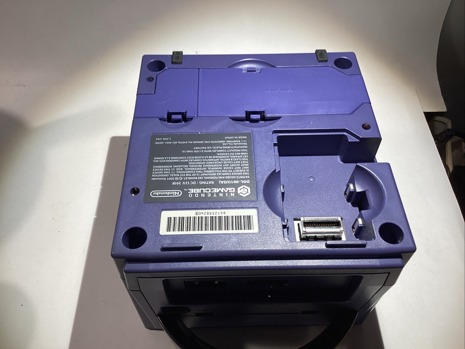 Nintendo GameCube Console Only DOL-001 System. For Parts or Repair Read Descip