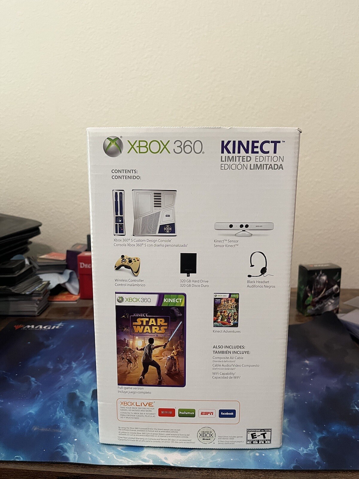 Xbox 360 Kinect Star Wars Limited Edition (SEALED)