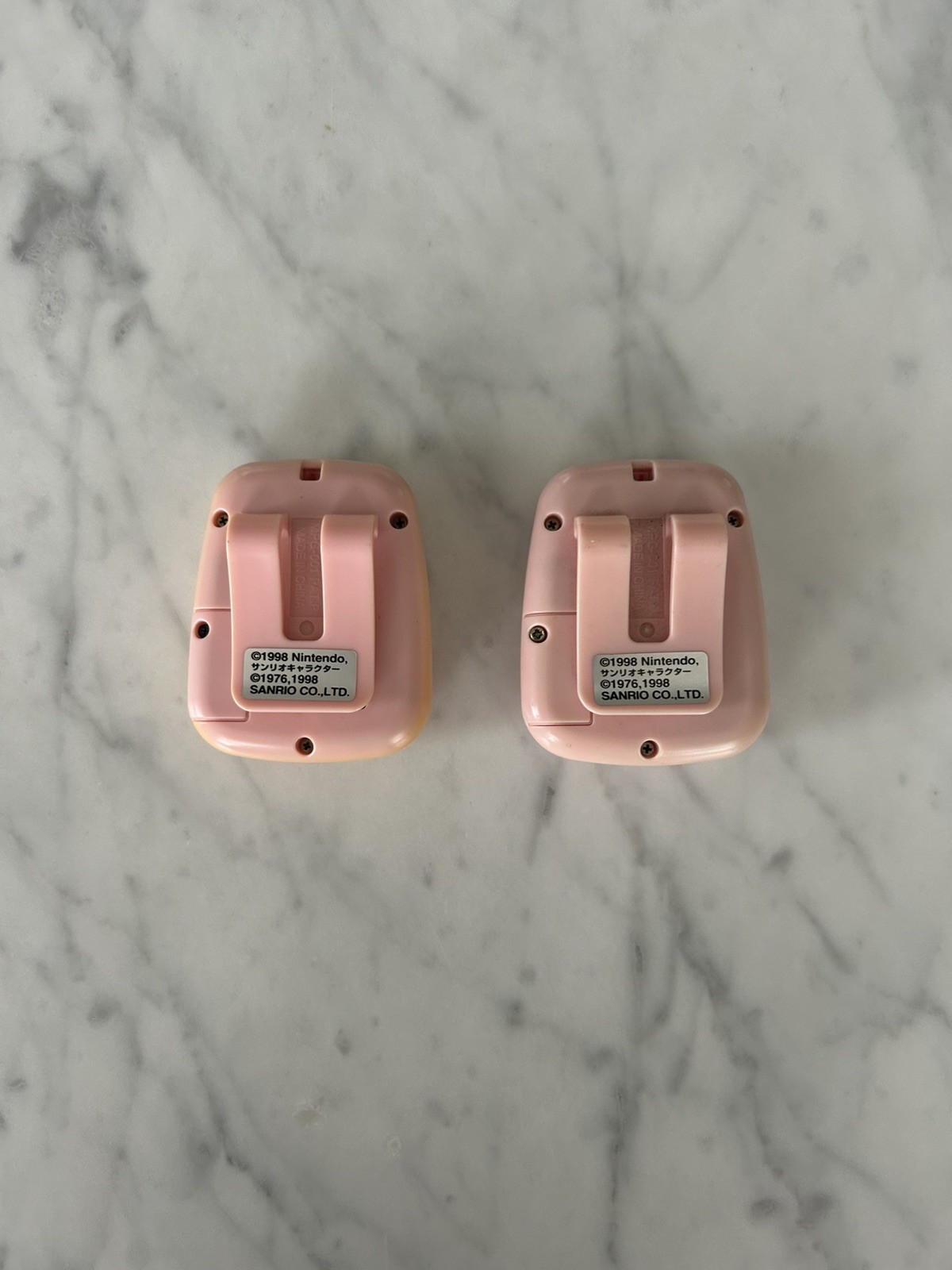Nintendo Pocket HELLO KITTY Sanrio Game Pedometer MPG-001 LOT of 2 *US SELLER*