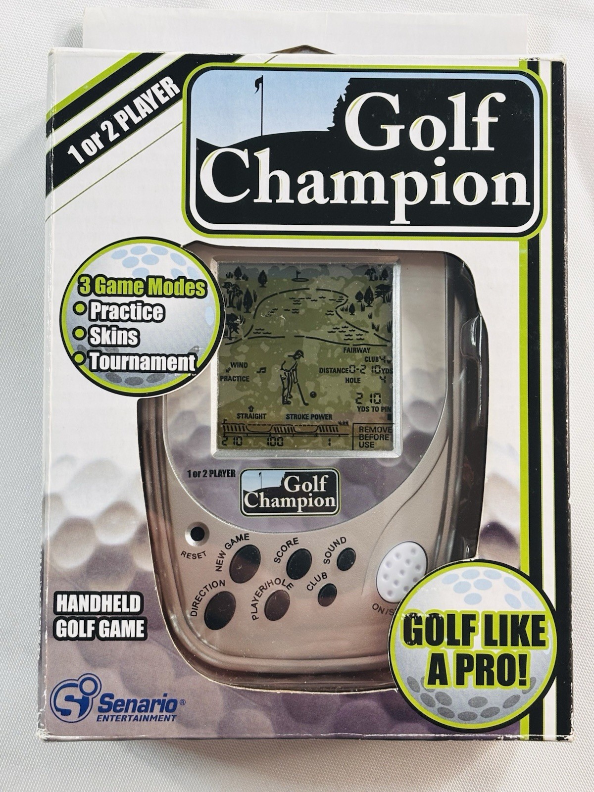 2007, Handheld Golf , Golf Championship LCD Game , Sealed , 1 Or 2 Player