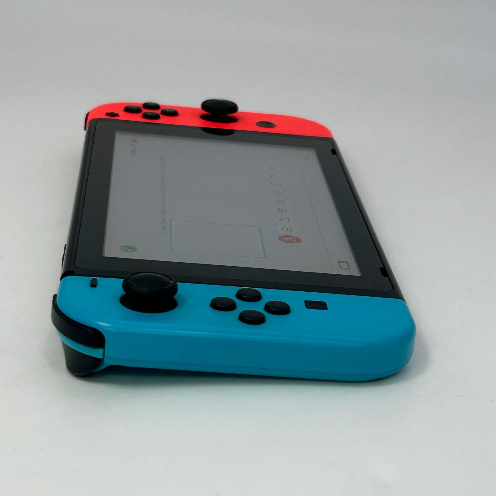 Nintendo Switch HAC-001-01 2019 Black 32GB Console with Joy-Cons, Power Cable, a