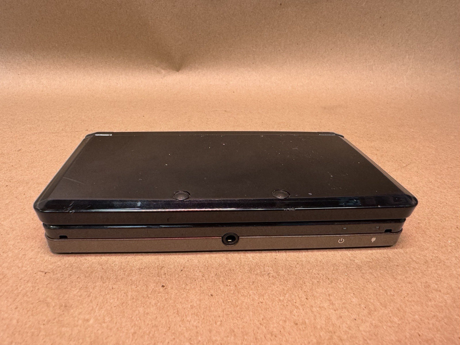 Nintendo 3DS Handheld Game Console Only CTR-001 Black Bad Back Top Button