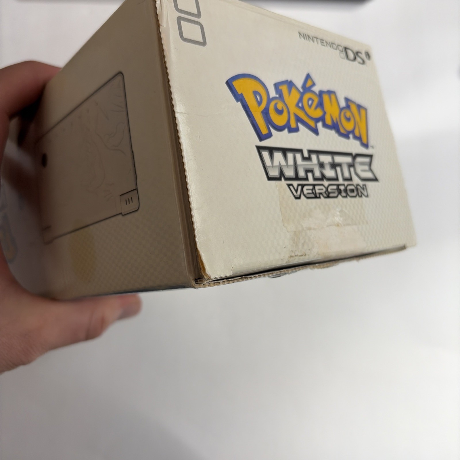 Nintendo DSi Pokemon White Reshiram Zekrom Edition Box And Inserts Only! PAL