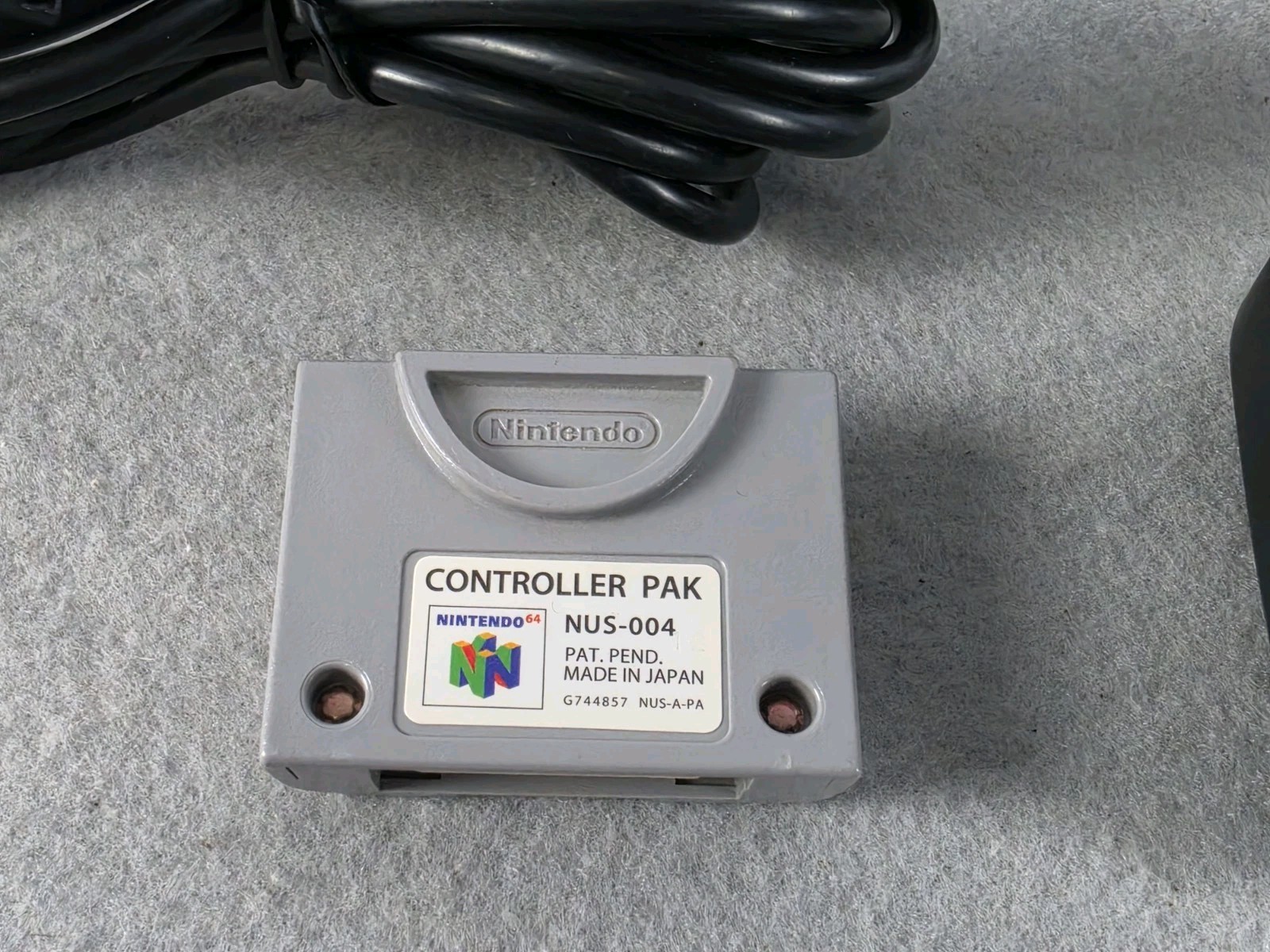Nintendo 64 N64 Console OEM Controller NBA Courtside RF Adapter Tested Bundle